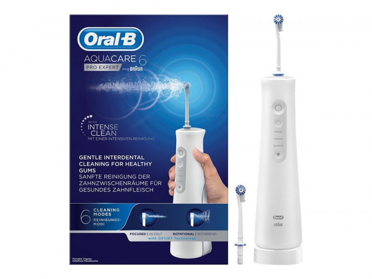 Oral B Aquacare 6 Pro-Expert, Mundusch, Vit