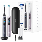 Oral-B iO Series 9S Duo Pack Eltandborstar, Svart och Rosé