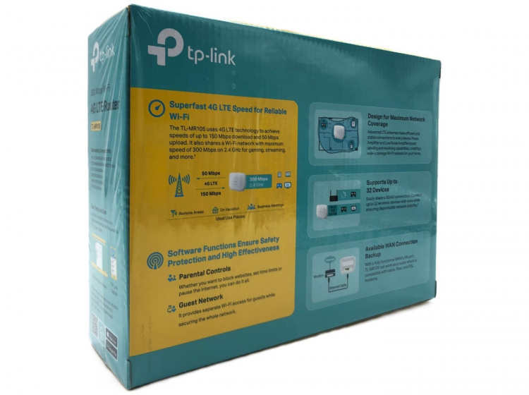 TP-Link TL-MR105 V1 trådlös router Desktop TP-Link TL-MR105 V1 trådlös router Desktop