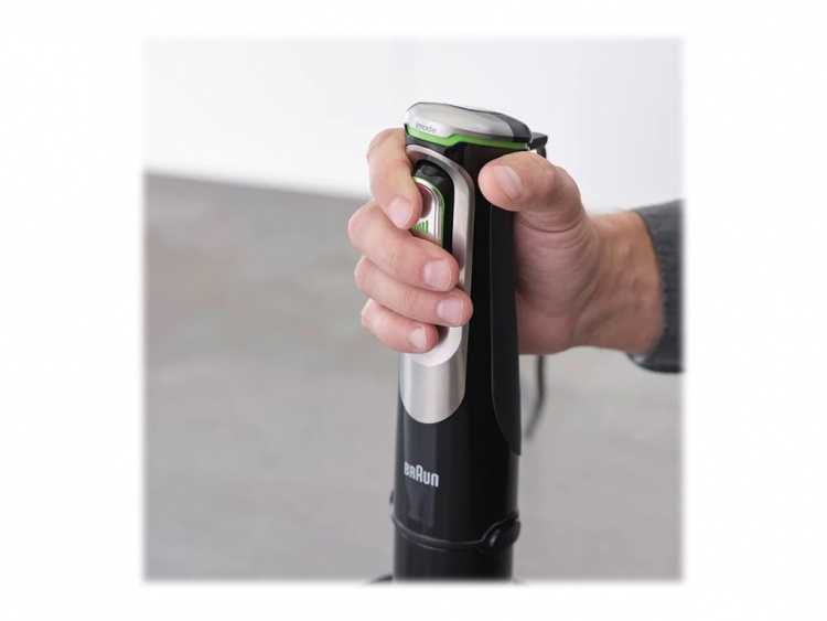 Braun Multiquick 9 MQ 9135XI stavmixer Premium svart/borstat rostfritt stål