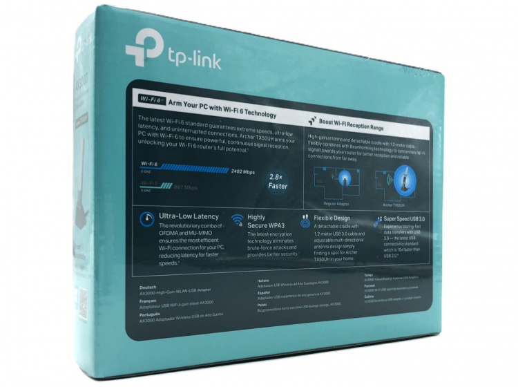 TP-Link nätverksadapter SuperSpeed ​​​​USB 3.0 trådlös