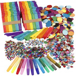 Creative Toys DIY-kit - Glitter & träpinnar Mega Set (97435) Creative Toys DIY-kit - Glitter & träpinnar Mega Set (97435)