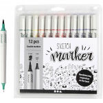 Creative Toys Sketch Marker - Standardfärger 12 st (37382) Creative Toys Sketch Marker - Standardfärger 12 st (37382)