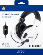Bigben playstation 4 HW Bigben Stereo Gaming Headset v3 (Vit)