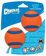 Chuckit - Ultraboll M 6 cm 2-pack - (CHUC17001)