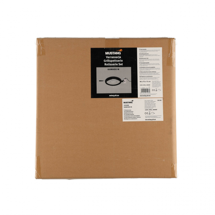 Mustang Rotisserikit Kamado M Mustang Rotisserikit Kamado M