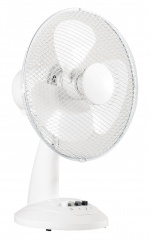 Valueline Bordsfläkt 30 cm 35 W Plastic Vit