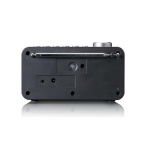 Lenco DAB+/FM-radioväckarklocka med färgdisplay, sleeptimer och dubbel alarmfunktion Svart