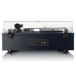 Lenco Skivspelare med 4 inbyggda högtalare och bluetooth-mottagning Svart