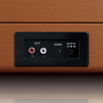 Lenco Resväska med skivspelare och 2 inbyggda högtalare Brun Lenco Resväska med skivspelare och 2 inbyggda högtalare Brun