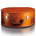 Lenco Retro skivspelare med 2 inbyggda högtalare Brun