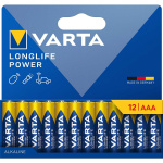 Varta Alkaliska Batterier AAA 1.5 V High Energy 12-Pack Varta Alkaliska Batterier AAA 1.5 V High Energy 12-Pack