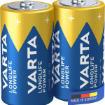 Varta Alkaliska Batterier C 1.5 V High Energy 2-Blister Varta Alkaliska Batterier C 1.5 V High Energy 2-Blister