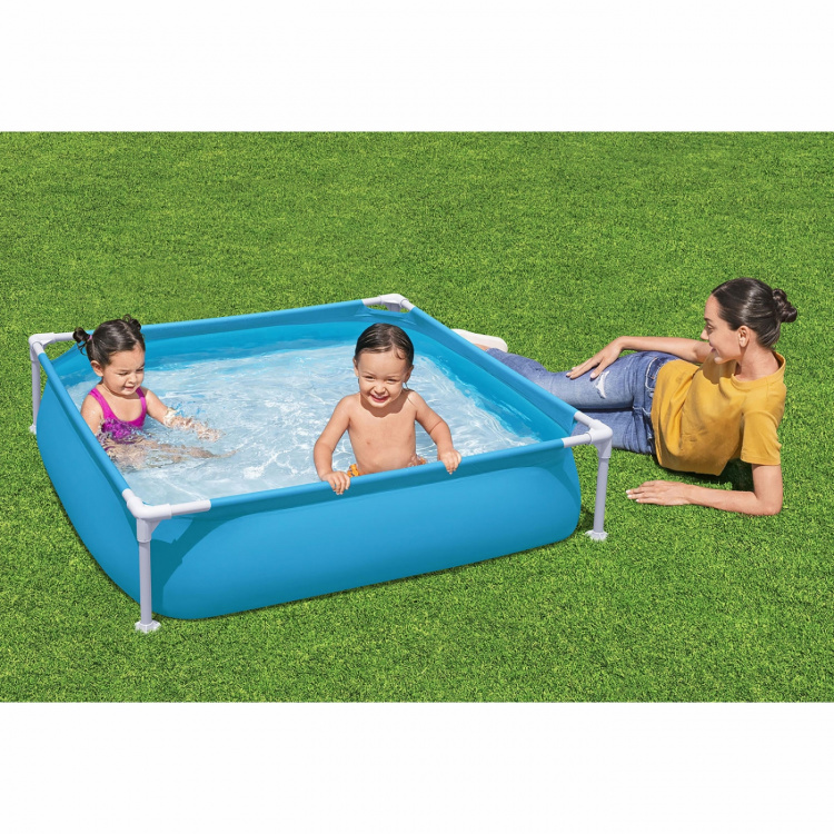 Bestway Pool My First Frame 1.22m x 1.22m x 30.5cm Bestway Pool My First Frame 1.22m x 1.22m x 30.5cm