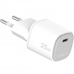 Celly USB-laddare GaN 1 x USB-C PD 25W Celly USB-laddare GaN 1 x USB-C PD 25W