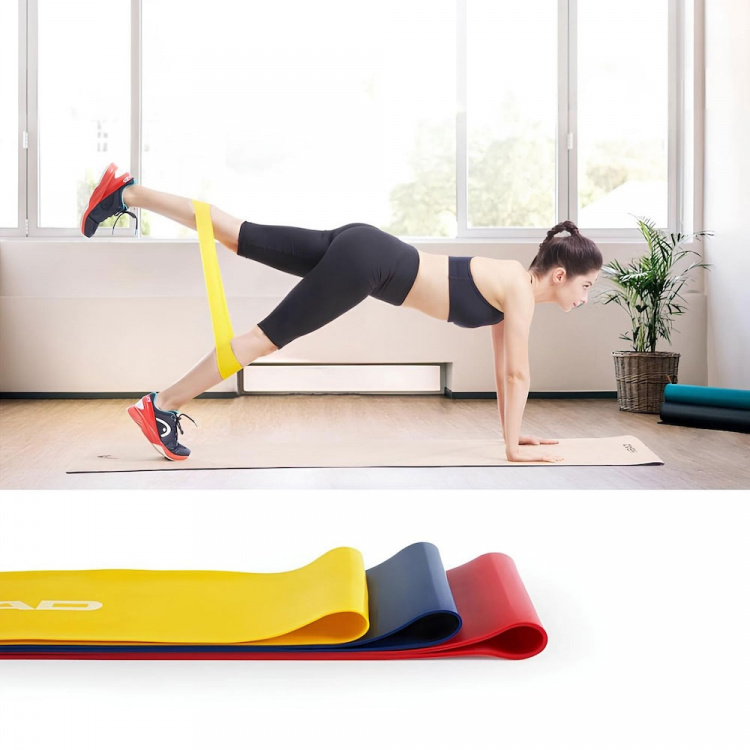 Head Latex band Elastiska 3st