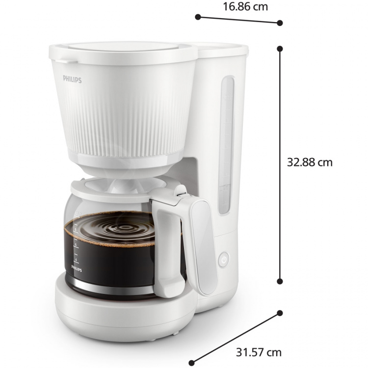 Philips Kaffebryggare HD7411/00 3000-serien Arctic White Philips Kaffebryggare HD7411/00 3000-serien Arctic White