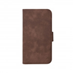 Gear Mobilplånbok iPhone 16e Classic 3 Kort MagSerie Återvunnen Brun