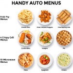 Toshiba Mikrovågsugn 26L, 3 i 1 Grill/Airfryer 900/1000/2100W Toshiba Mikrovågsugn 26L, 3 i 1 Grill/Airfryer 900/1000/2100W