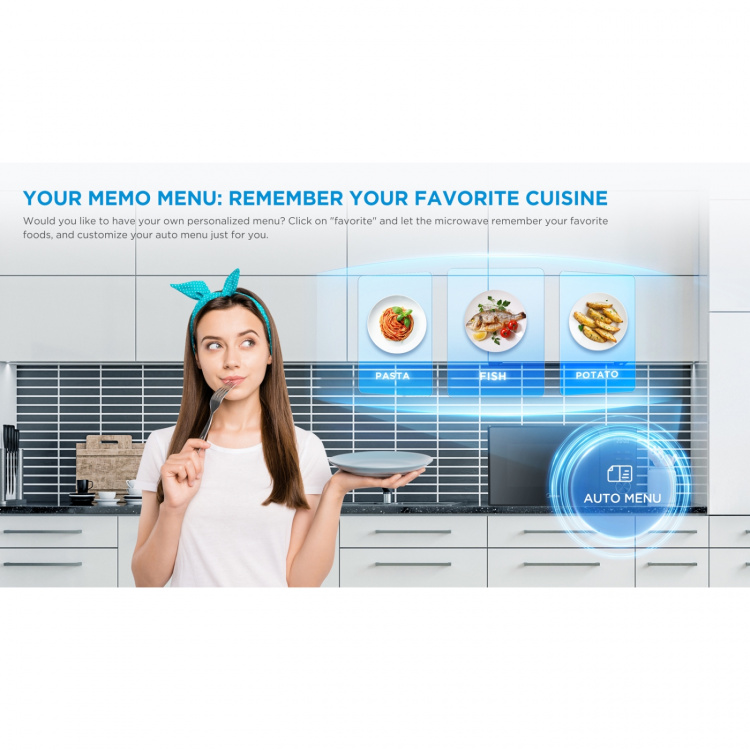 Midea Mikrovågsugn med Grill 20L 700/1000W Midea Mikrovågsugn med Grill 20L 700/1000W