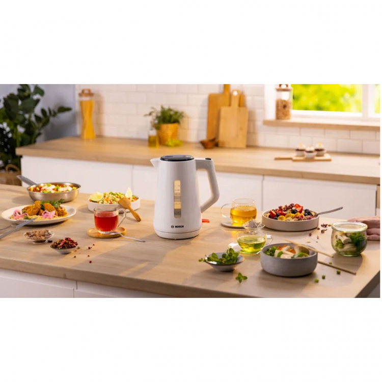 Bosch Vattenkokare TWK1M121 1,7l vit Bosch Vattenkokare TWK1M121 1,7l vit