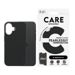 CARE by PanzerGlass - Fodral - Svart m. MagSafe - iPhone 16 CARE by PanzerGlass - Fodral - Svart m. MagSafe - iPhone 16