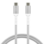 dbramante1928 Flätad USB-C till USB-C-kabel - 1,2 m - Grå dbramante1928 Flätad USB-C till USB-C-kabel - 1,2 m - Grå