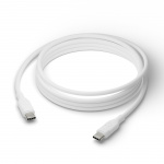dbramante1928 ladda - Kabel - USB-C till USB-C - TPE, 2.5 - Vit dbramante1928 ladda - Kabel - USB-C till USB-C - TPE, 2.5 - Vit