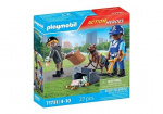 Playmobil Polis söker med hund (71731)