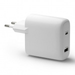 dbramante1928 Re-charge - Väggladdare GaN - USB-C 65W+18W EU - Vit dbramante1928 Re-charge - Väggladdare GaN - USB-C 65W+18W EU - Vit