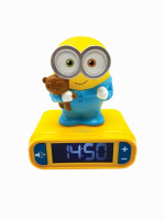 Lexibook Minions 3D-väckarklocka med nattlampa (RL800DES)