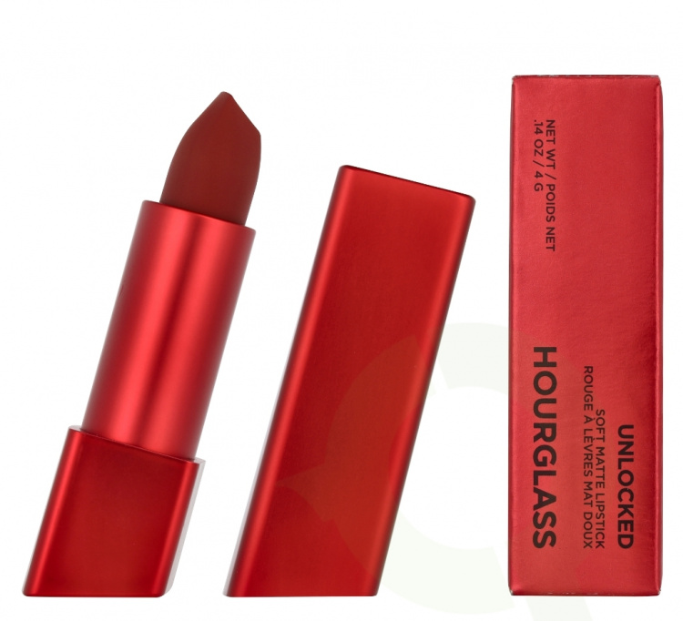 Hourglass Unlocked Soft Matte Lipstick 4 g Red 0