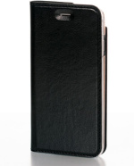 Wave BookCase skyddsfodral, iPhone 7 / 8 / SE, svart Wave BookCase skyddsfodral, iPhone 7 / 8 / SE, svart