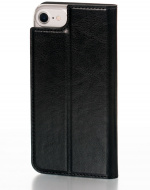 Wave BookCase skyddsfodral, iPhone 7 / 8 / SE, svart Wave BookCase skyddsfodral, iPhone 7 / 8 / SE, svart
