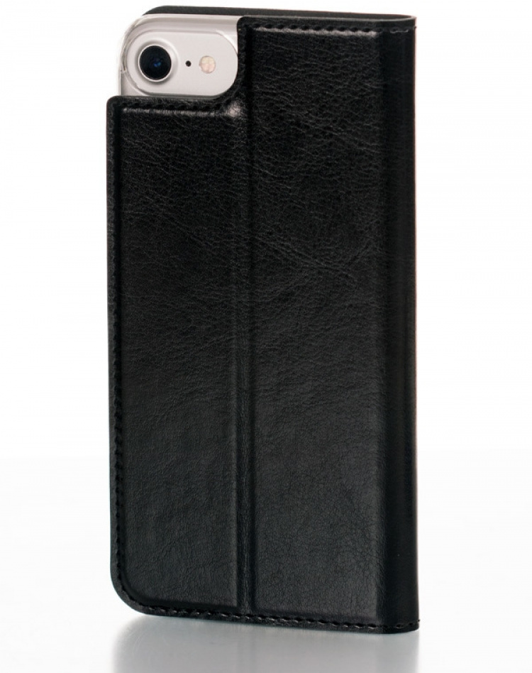 Wave BookCase skyddsfodral, iPhone 7 / 8 / SE, svart Wave BookCase skyddsfodral, iPhone 7 / 8 / SE, svart