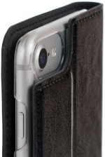 Wave BookCase skyddsfodral, iPhone 7 / 8 / SE, svart Wave BookCase skyddsfodral, iPhone 7 / 8 / SE, svart