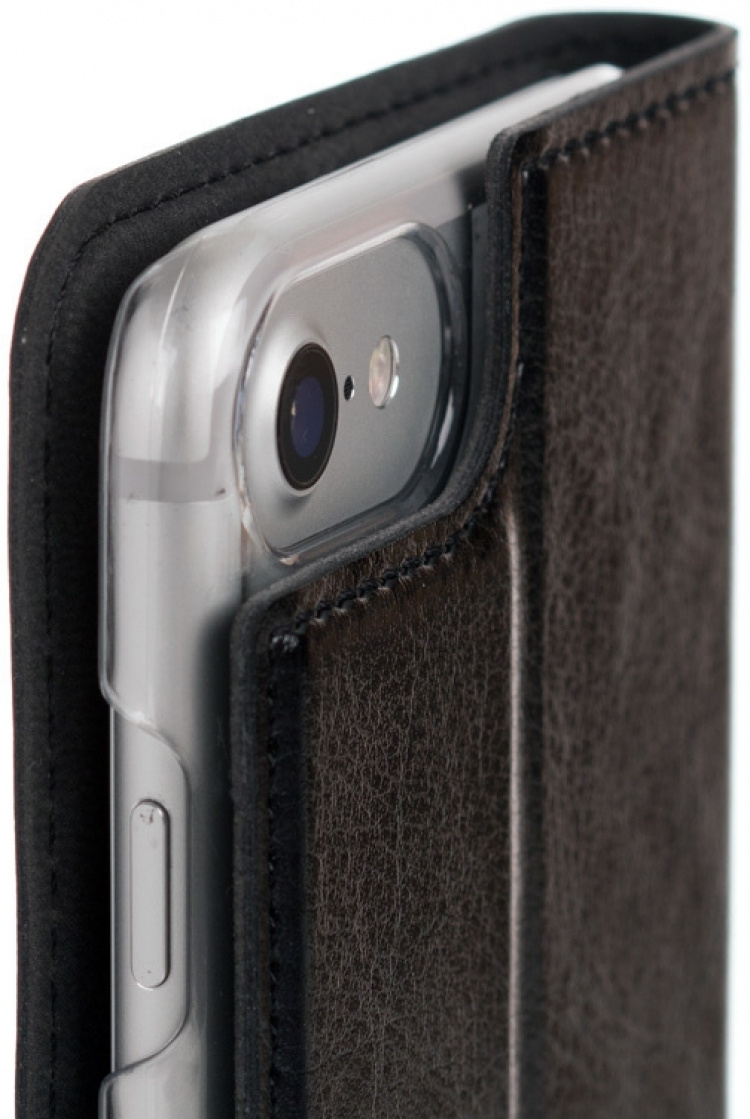 Wave BookCase skyddsfodral, iPhone 7 / 8 / SE, svart Wave BookCase skyddsfodral, iPhone 7 / 8 / SE, svart