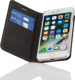 Wave BookCase skyddsfodral, iPhone 6 / 6s / 7 / 8 / SE, roséguld