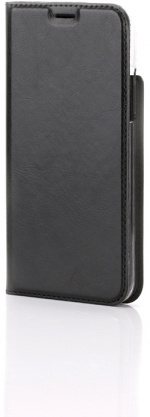 Wave BookCase skyddsfodral, iPhone X / Xs, svart