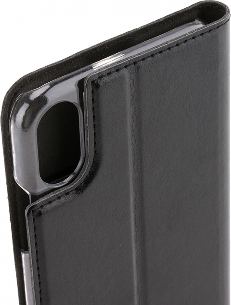 Wave BookCase skyddsfodral, iPhone X / Xs, svart