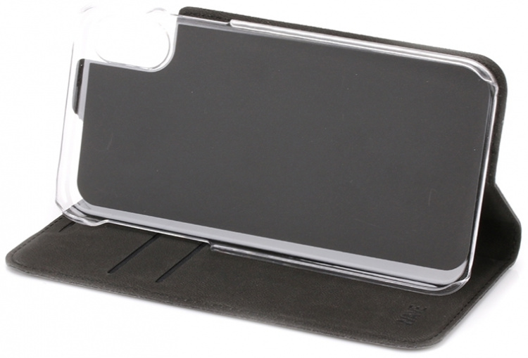 Wave BookCase skyddsfodral, iPhone X / Xs, svart