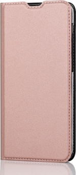 Wave BookCase skyddsfodral, Samsung Galaxy A10, roséguld