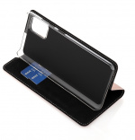 Wave BookCase skyddsfodral, Samsung Galaxy A51, roséguld Wave BookCase skyddsfodral, Samsung Galaxy A51, roséguld