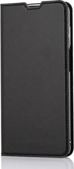 Wave BookCase skyddsfodral, Xiaomi Redmi Note 9 Pro, svart