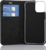 Wave BookCase skyddsfodral, iPhone 12 mini, roséguld