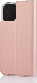 Wave BookCase iPhone 12 Pro / iPhone 12 Fodral, roséguld Wave BookCase iPhone 12 Pro / iPhone 12 Fodral, roséguld