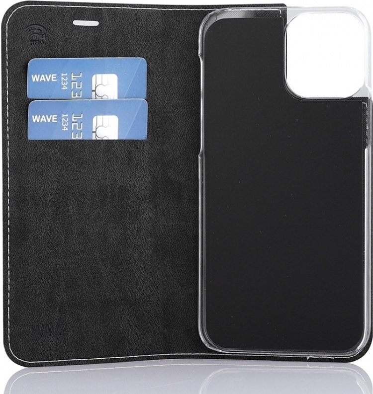 Wave BookCase iPhone 12 Pro / iPhone 12 Fodral, roséguld Wave BookCase iPhone 12 Pro / iPhone 12 Fodral, roséguld