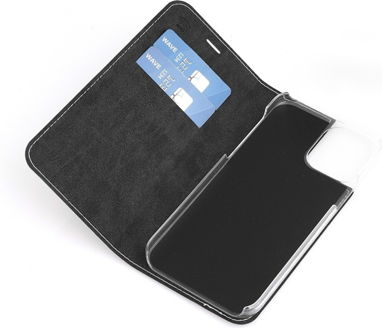 Wave BookCase iPhone 12 Pro / iPhone 12 Fodral, roséguld Wave BookCase iPhone 12 Pro / iPhone 12 Fodral, roséguld