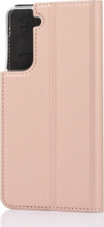 Wave BookCase skyddsfodral, Samsung Galaxy S21, roséguld Wave BookCase skyddsfodral, Samsung Galaxy S21, roséguld