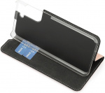 Wave BookCase skyddsfodral, Samsung Galaxy S21, roséguld Wave BookCase skyddsfodral, Samsung Galaxy S21, roséguld